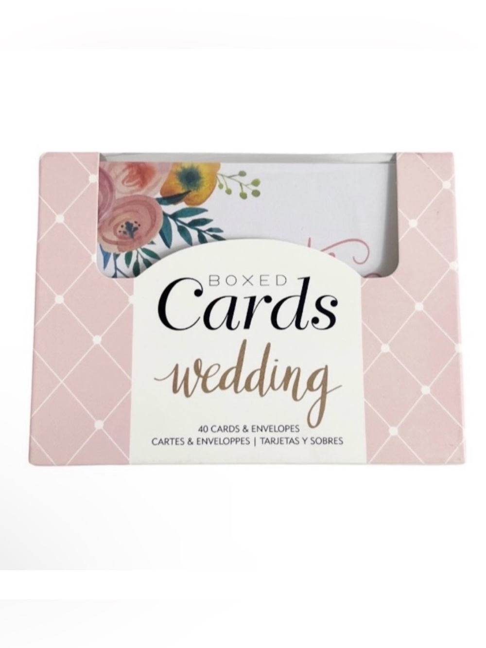 NEW 40 Wedding Cards & Envelopes Set